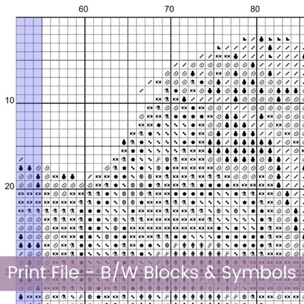 Afghan Hound Cross Stitch Pattern
