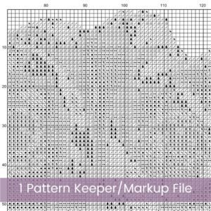 Afghan Hound Cross Stitch Pattern