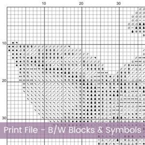 Baby Giraffe Cross Stitch Pattern