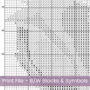 Baby Kitten Cross Stitch Pattern