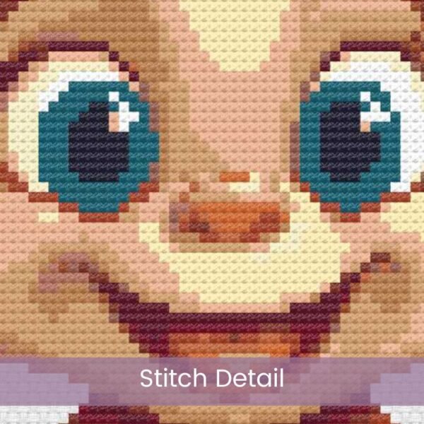 Baby Monkey Cross Stitch Pattern