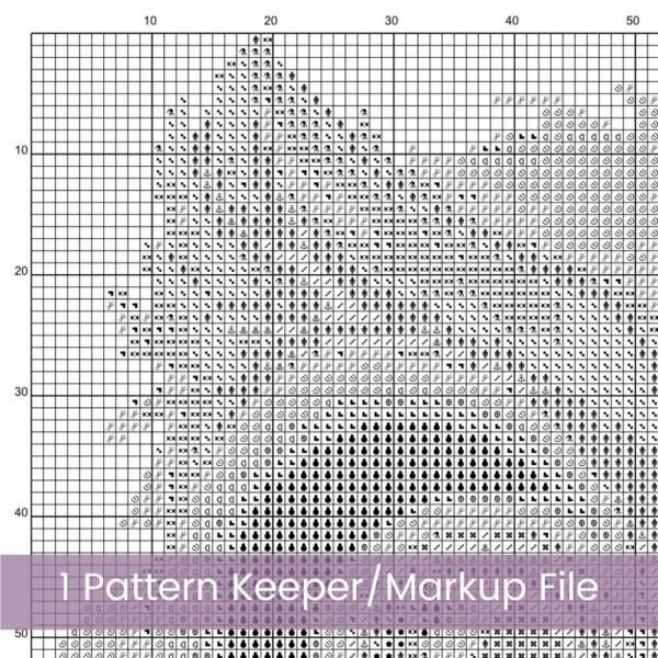 Baby Owl Cross Stitch Pattern