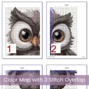 Baby Owl Cross Stitch Pattern