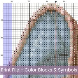 Ballet Slippers Cross Stitch Pattern