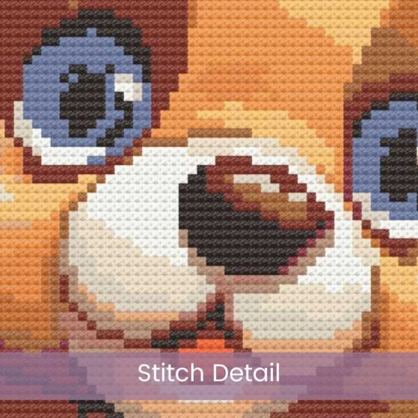 Baby Bear Cub Cross Stitch Pattern