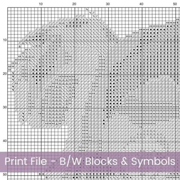 Baby Bear Cub Cross Stitch Pattern