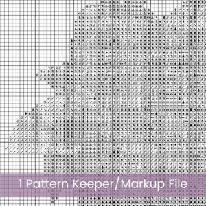 Berry Cupcake Cross Stitch Pattern