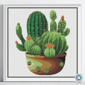Cactus Cross Stitch Pattern