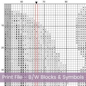 Cactus Cross Stitch Pattern
