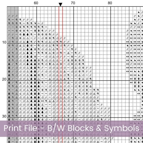 Cactus Cross Stitch Pattern