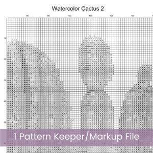 Cactus Cross Stitch Pattern