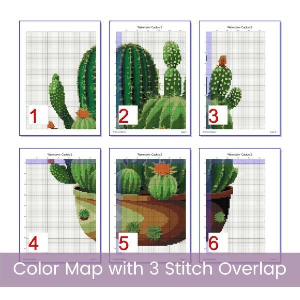 Cactus Cross Stitch Pattern