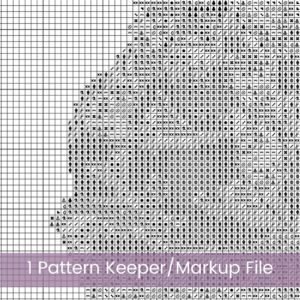 Cherry Cupcake Cross Stitch Pattern, Sweet Treat, Baking Art, Dessert Embroidery, Cupcake Decor Gift, Kitchen Art, Digital Cross Stitch PDF