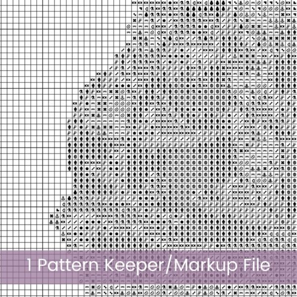 Cherry Cupcake Cross Stitch Pattern, Sweet Treat, Baking Art, Dessert Embroidery, Cupcake Decor Gift, Kitchen Art, Digital Cross Stitch PDF