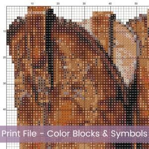 Cowboy Boots Cross Stitch Pattern