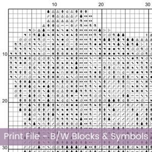 Cowboy Boots Cross Stitch Pattern