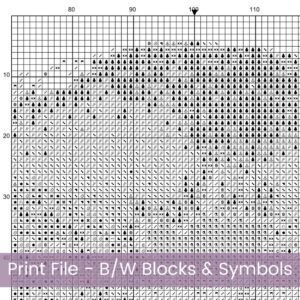 Ragdoll Kitten Cross Stitch Pattern