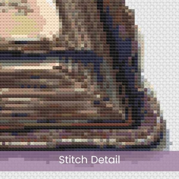 Vintage Book Cross Stitch Pattern is a perfect project or gift for a reading enthusiast or just if you love vintage books.