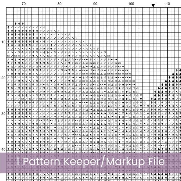Vintage Book Cross Stitch Pattern is a perfect project or gift for a reading enthusiast or just if you love vintage books.