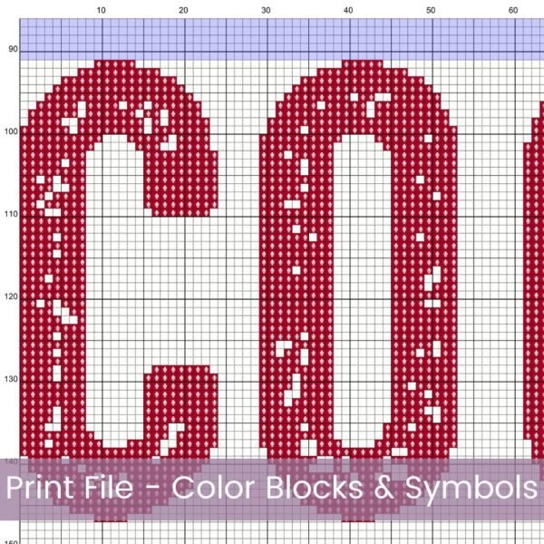 North Pole Cookie Co. Cross Stitch Pattern | Christmas Kitchen Decor