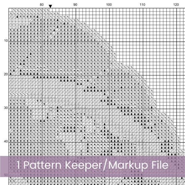 Baby Fish Cross Stitch Pattern