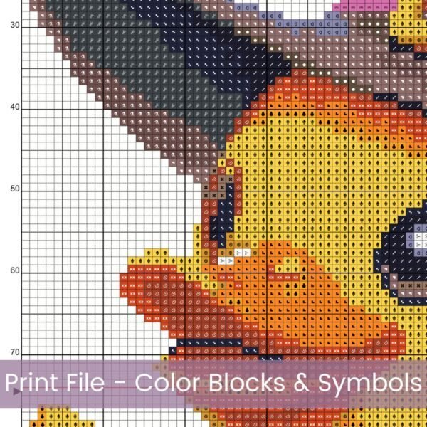 Halloween Rubber Duck Cross Stitch Pattern, Cute Rubber Duck Halloween Cross Stitch Pattern, Instant Download, Pattern Keeper file included