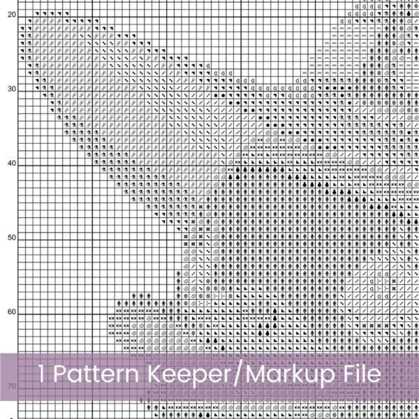 Halloween Rubber Duck Cross Stitch Pattern, Cute Rubber Duck Halloween Cross Stitch Pattern, Instant Download, Pattern Keeper file included