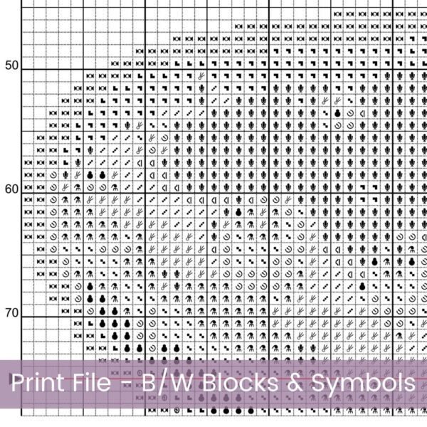 Baby Starfish Cross Stitch Pattern