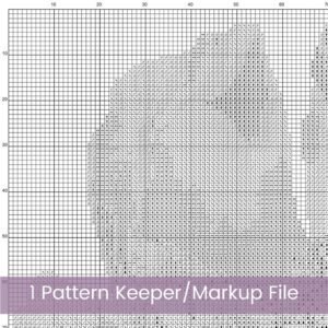 Anemone Flower Cross Stitch Pattern