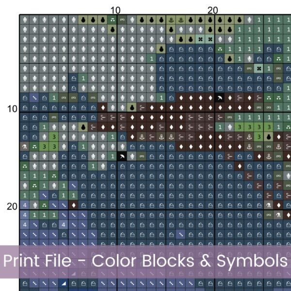 Beach House Veranda Cross Stitch Pattern