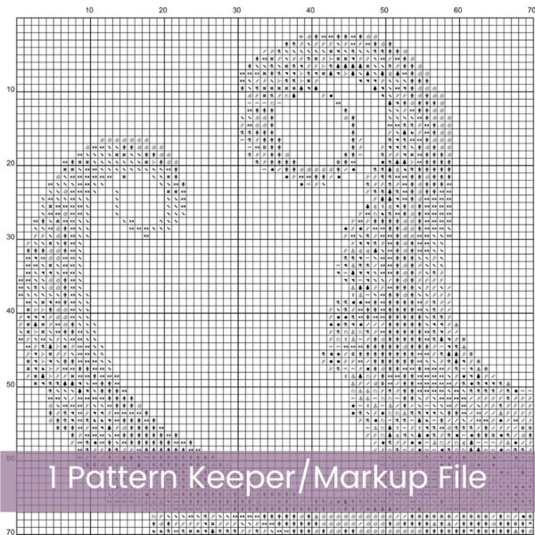 Octopus Counted Cross Stitch Pattern, Minimalist Neutral Nautical Boho Ocean Animal Home Decor Embroidery DIY Coastal Sea Life Pattern Gift
