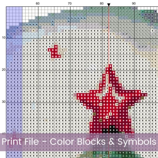 Snow Globe Christmas Tree Cross Stitch Pattern, Holiday Tree Cross Stitch Pattern, Christmas Snow Globe PDF Stitch Pattern, Instant Download