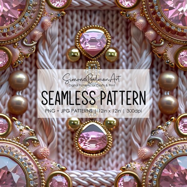 Designer Themed Seamless Pattern