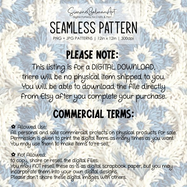 Nordic Knit Seamless Pattern - Image 5