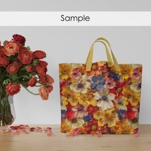 Dried Flowers Seamless Pattern | Printable Seamless Digital Paper 12x12in | Commercial Use | Sublimation | Card Making | Crafting