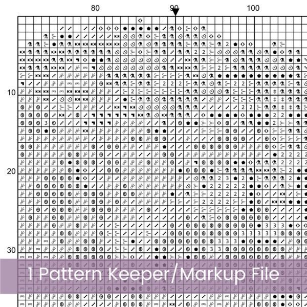 Hermit Crab Cross Stitch Pattern / Hermit Crab in a Shell Digital PDF Cross Stitch Pattern