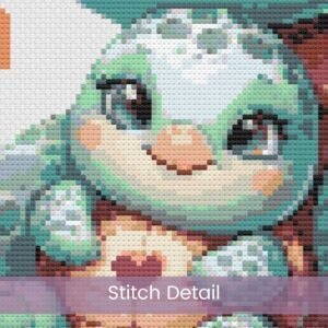 Mom and Baby Sea Turtle Cross Stitch Pattern, Ocean Nursery Decor Art, Sea Turtle Marine Life Embroidery, DIY Beach Baby Gift Cross Stitch