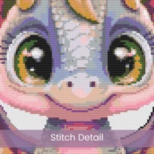 Baby Dragon Cross Stitch Pattern
