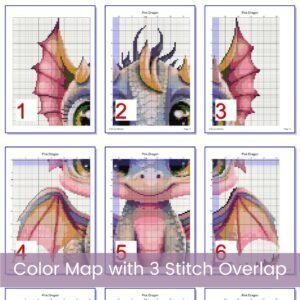 Baby Dragon Cross Stitch Pattern