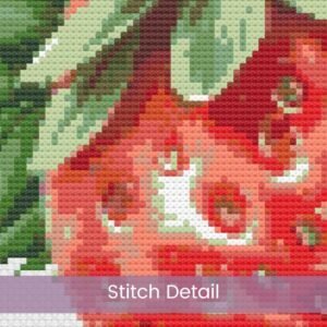 Strawberry Cross Stitch Pattern