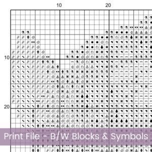 Baby Pony Cross Stitch Pattern