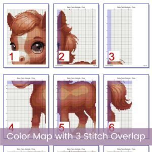 Baby Pony Cross Stitch Pattern
