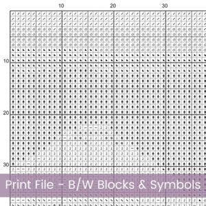 Chinese Landscape Cross Stitch Pattern
