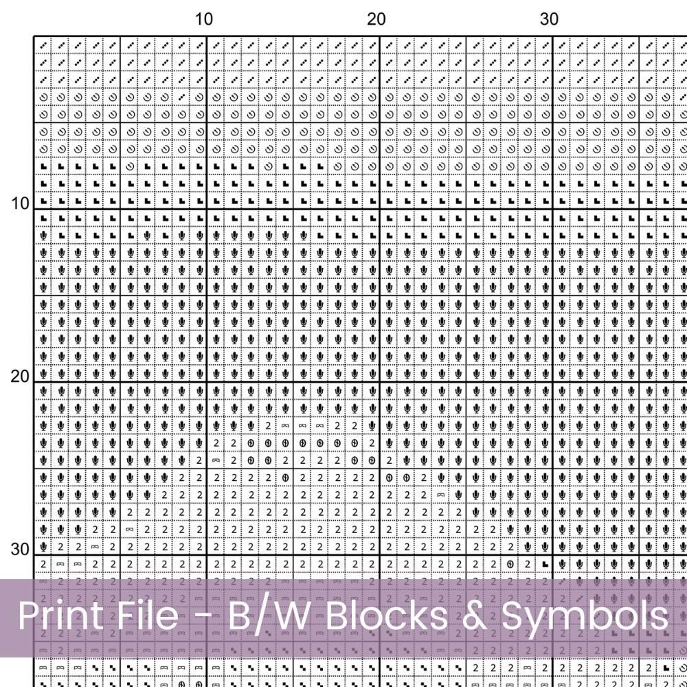 Chinese Landscape Cross Stitch Pattern