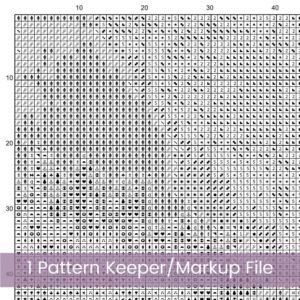 American Midwest Farm Cross Stitch Pattern