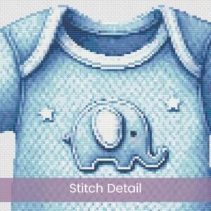 Baby Onesie Cross Stitch Pattern