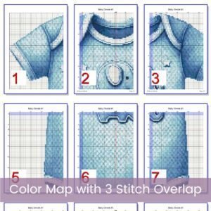 Baby Onesie Cross Stitch Pattern