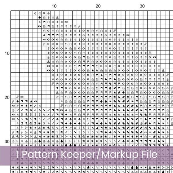 Cute Baby Sloth Cross Stitch Pattern