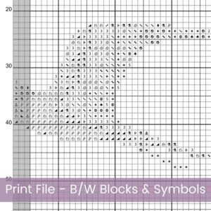 Beach Signpost Cross Stitch Pattern