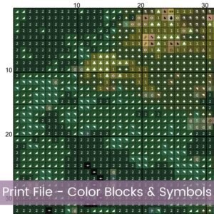 Country Garden Cross Stitch Pattern